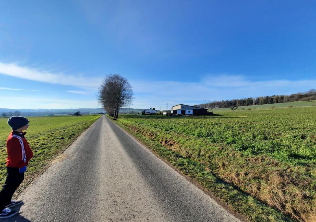 Exklusive Naturoase Direkt Am Ars Natura Wanderweg Mit Panoramablick Auf Melsungen Exterior photo